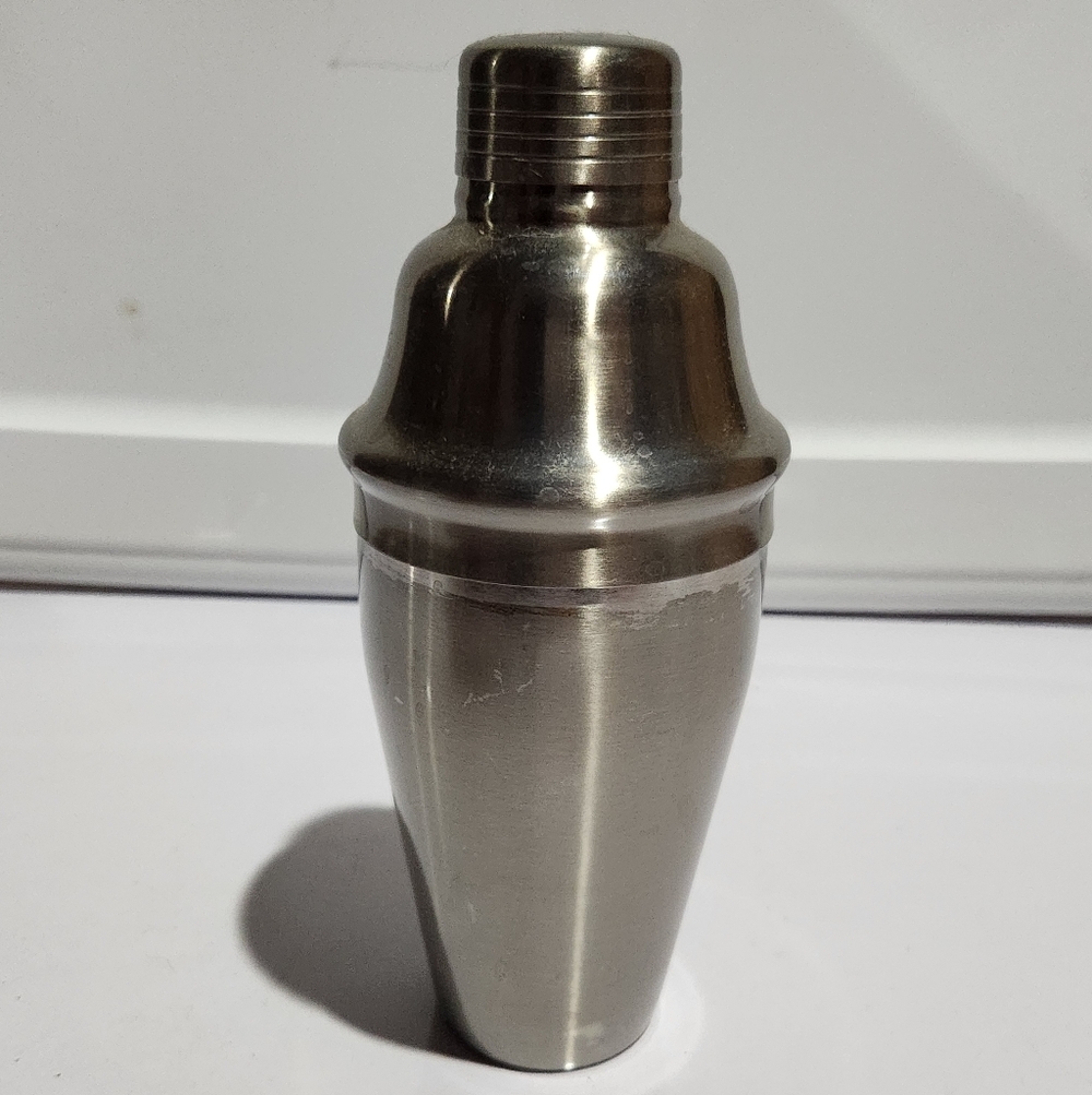 Food Network Silver Stainless Steel Cocktail Shaker